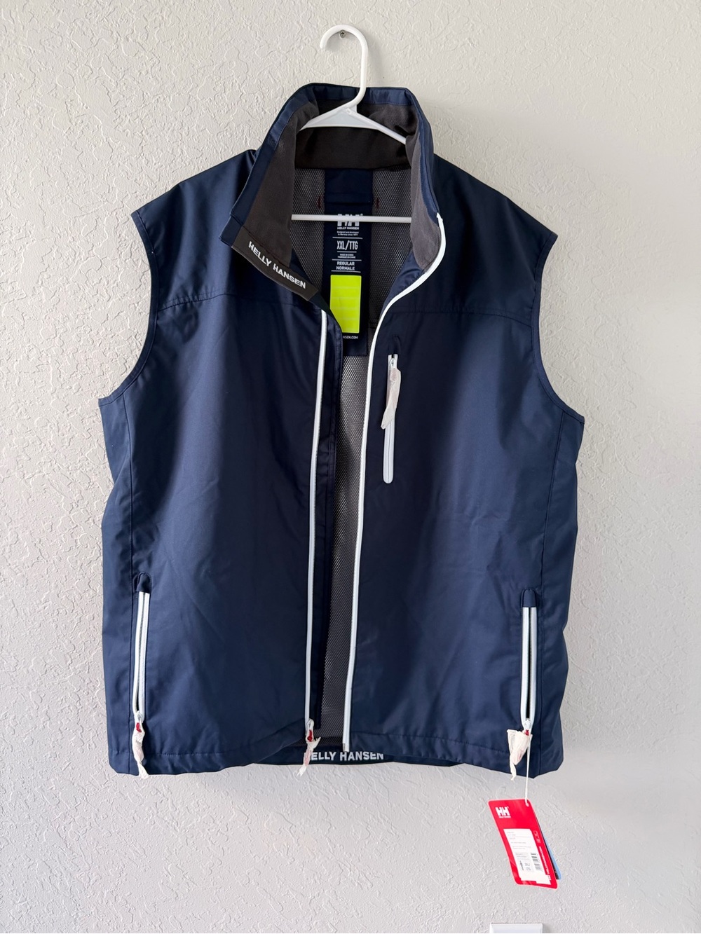 Helly Hansen Crew Vest Men’s XXL 2XL Navy NWT Waterproof Sailing